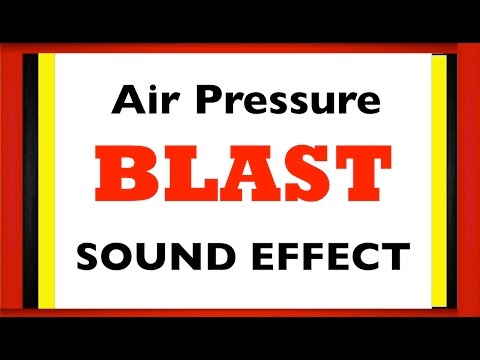 Air Pressure Blast Sound Effect | Sfx | HD
