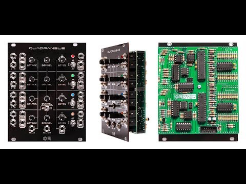 Quadrangle Kit Released! - Quad Eurorack Envelope / Function Generator - Modular Synthesizer