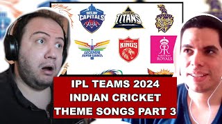 IPL CRICKET THEME SONGS INDIA (Rajasthan Royals, Punjab Kings, Lucknow Super Giants, Gujarat Titans)