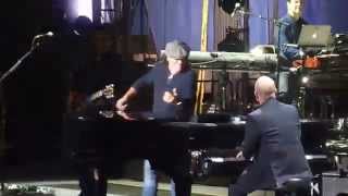 Billy Joel / Brian Johnson "You Shook Me All Night Long" NYC 3/21/14