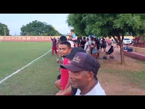 Momento que seleção de São Félix de Balsas empata com gol de pênalti contra seleção de jatobá Ma.
