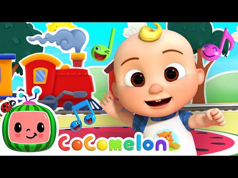 I'm On A Train Dance! 🚂🎶 | Dance Party | CoComelon Nursery Rhymes & Kids Songs