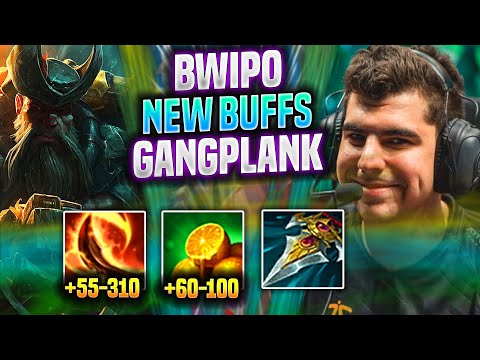 BWIPO IS INSANE WITH GANGPLANK NEW BUFFS! - TL Bwipo Plays Gangplank Top vs Camille! | Season 2022