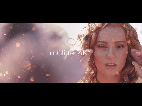 mGlitter 4K vol. 3 - Sparkling Glitter Compositing Elements