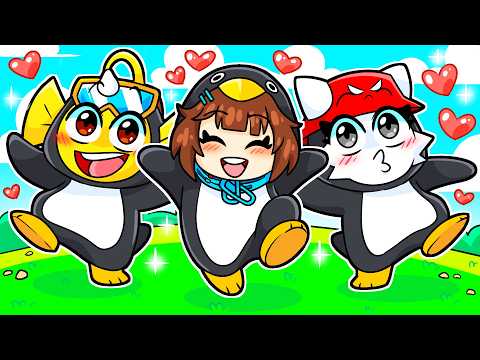 LOS SPRUNKIS se CONVIERTEN en GUGUGAGA PENGUIN en Roblox!