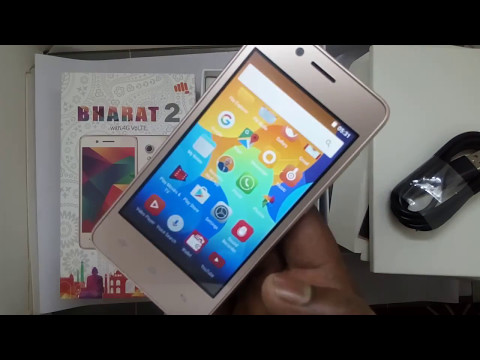 micromax bharat 2 Unboxing and review