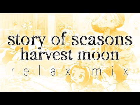 harvest moon + story of seasons | happy/peaceful mix
