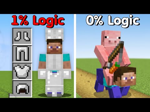MINECRAFT MA CON 0% LOGICA