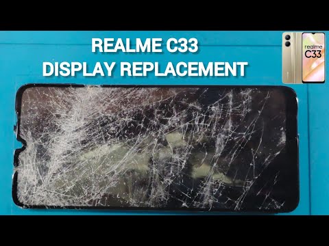 REALME C33 DISPLAY REPLACEMENT | HOW TO REPLACE REALME C33 SCREEN #realme #new #repair