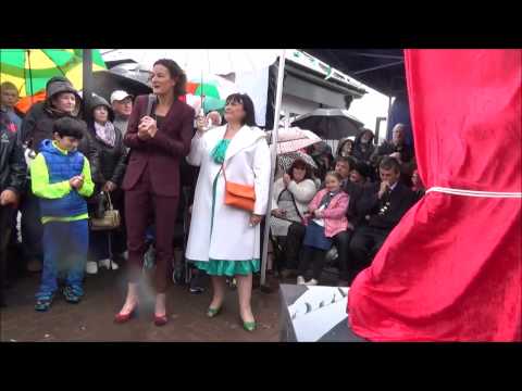 Sonia O'Sullivan Speaking at her Statue Unveiling - Sun 20th Sept 2015 - Cork Athletics