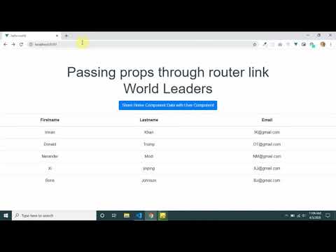 Passing props through router link SOLVED   Vue JS   vue router link   How to Front end
