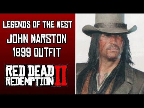 Part of a video titled How to Make John's 1899 Outfit in Red Dead Redemption 2! - YouTube