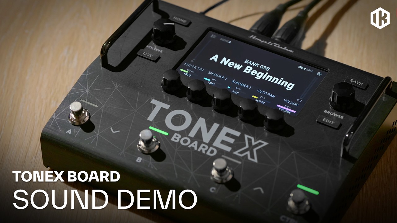 TONEX Board Sound Demo - YouTube