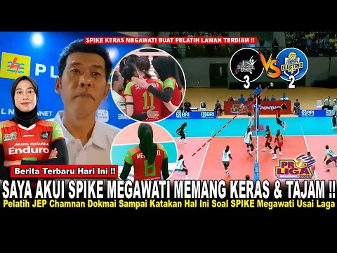 COMEBACK DRAMATIS‼️Spike Keras & Tajam MEGAWATI Buat Pelatih JEP Mengakui Usai Laga di PROLIGA 2026