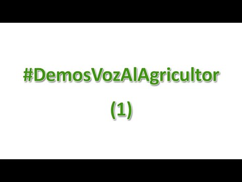 Fotograma del vídeo: Demos voz al agricultor