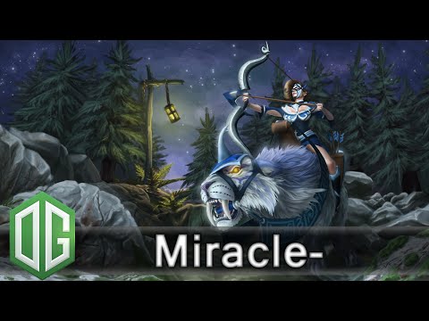 OG.Miracle- Mirana Gameplay - Unranked Match - OG Dota 2