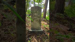 another hidden cemetery in Cobb County Georgia