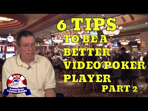 Six Tips to be a Smarter Video Poker Player - Part 2 - with Gambling Author Henry Tamburin