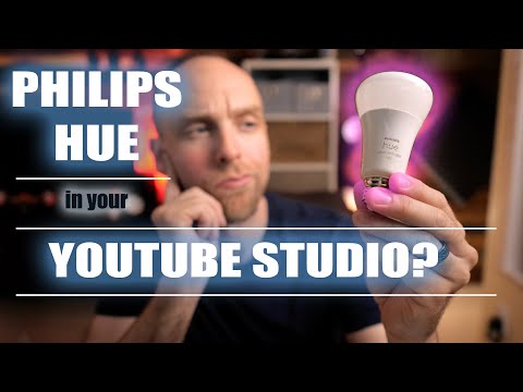 Can you use Philips Hue Light bulbs for your Youtube Studio?