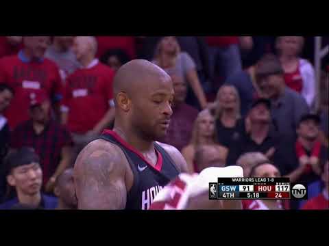 Draymond Green Pushes Trevor Ariza Golden State Warriors Vs Houston Rockets Playoffs Game 2