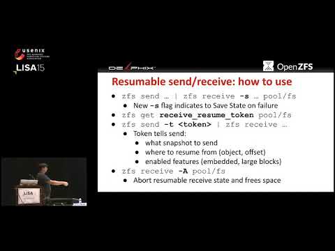 LISA15 - OpenZFS Advancements
