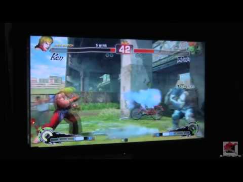 Family Fun Arcade SSF4 AE # 05 HellFyre (Ken) vs DASH (Blanka)