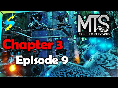 Ark PvP MTS Chapter 3 - Episode 9 - Bear Cave Raid and Building Church!