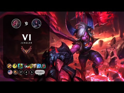 Vi Jungle vs Elise - NA Grandmaster Patch 13.7