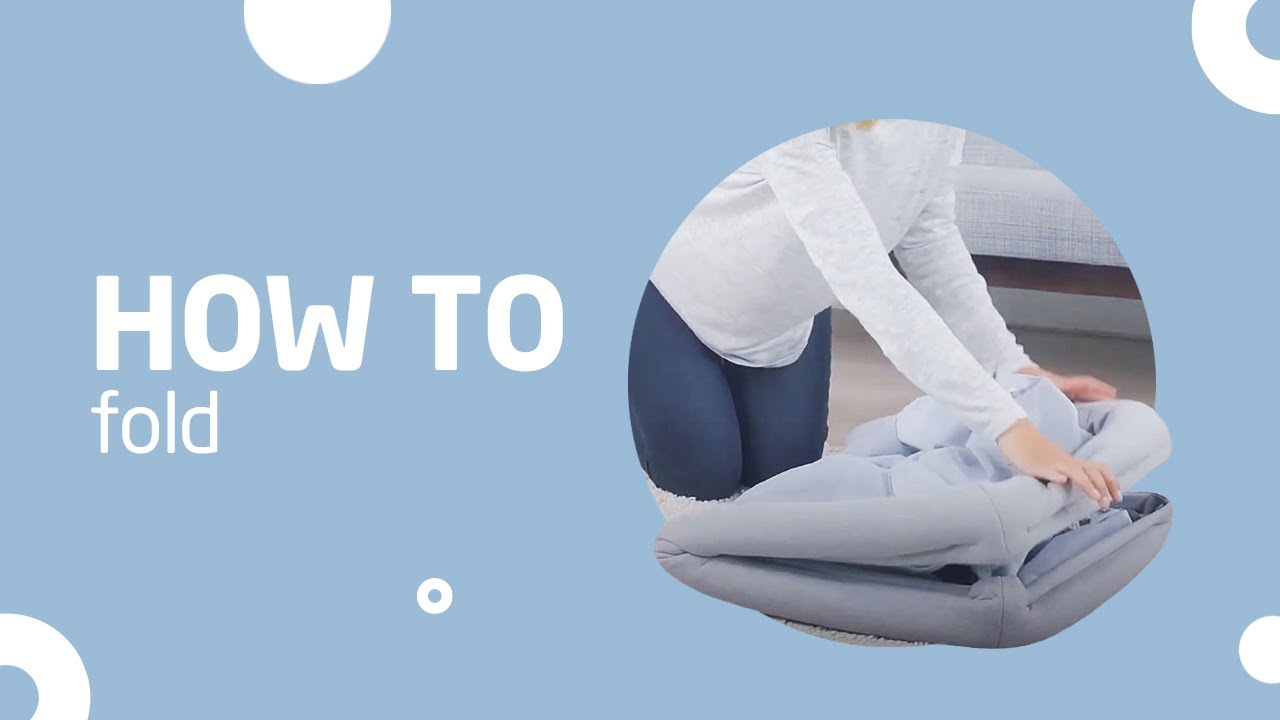 How to fold Maxi-Cosi Iris 2-in-1 Compact Travel Cot