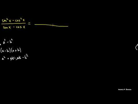 Semplificazione Espressioni con Funzioni Trigonometriche 1