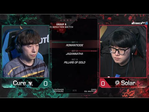 [2021 GSL S1] Ro.16 Group B Match4 Solar vs Cure