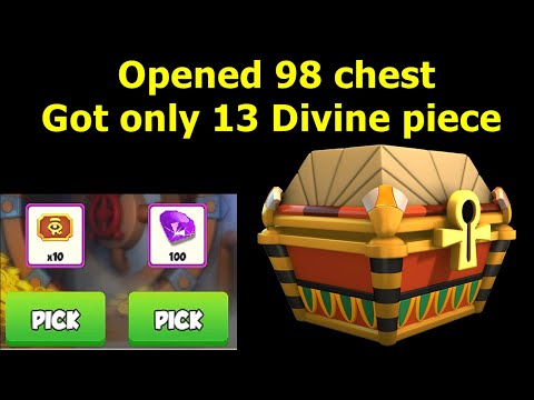 Only 13 Divine Piece out of 98 Chest | Got 100 Gems in Stocking Dungeon | Mini Divine Event | DML