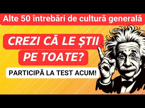 General Knowledge: Test with 50 Questions from Geography, History, Literature, Mythology and Scie...