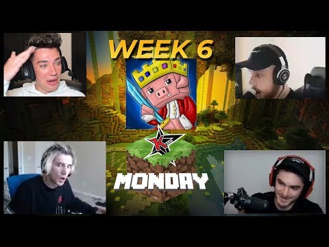 Youtubers react to Technoblade winning in Minecraft Monday week 6