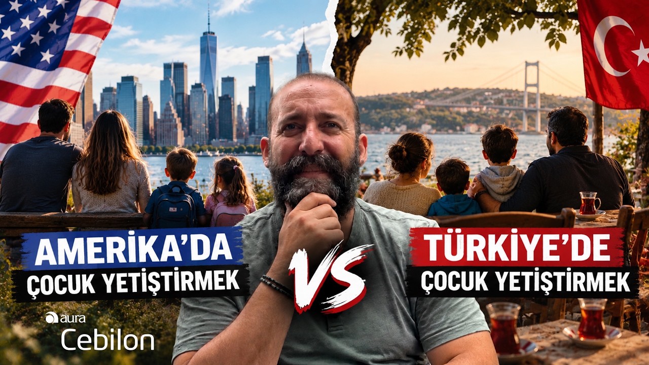 Amerika'da Çocuk Yetiştirmek Vs Türkiye'de Çocuk Yetiştirmek