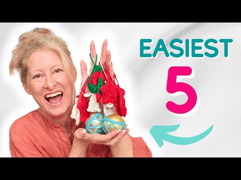 Top 5 Must Make Christmas Crochet Ornaments 2025!