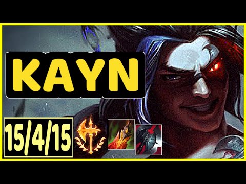 KAYN VS SEJUANI - 15/4/15 KDA JUNGLE GAMEPLAY