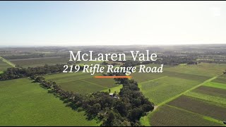 Video overview for 219 Rifle Range Road, McLaren Vale SA 5171