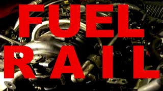 car FUEL RAIL removal and replacement - fuel injectors rail - GM 3800 v6 engines Buick Chevy Pontiac