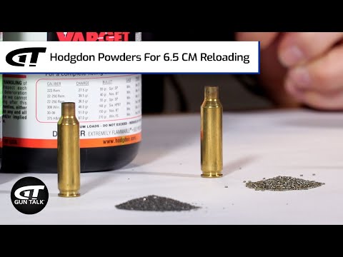 Hodgdon Powders for 6.5 Creedmoor Reloading | Gun Talk Videos