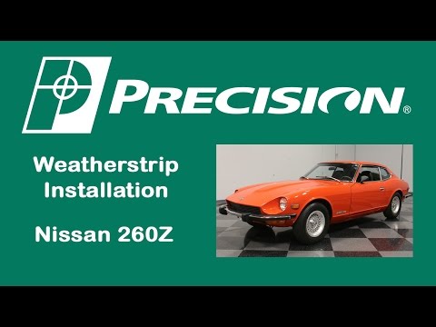 1970-1978 Nissan 240/260/280z Door to Fender Seal Install