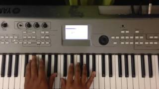 Maxwell - 1990x (piano tutorial)
