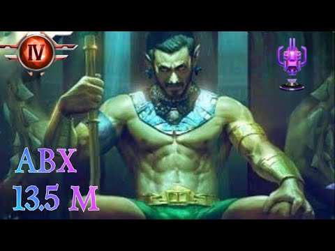 ABX Combat Villain | T4 Namor | 13.5M | Ctp of Rage | Silence Season - Marvel Future Fight