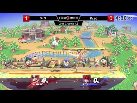 Chicago Sm4sh Summit – 2nd Chance Bracket (LB) – Dr. S (Dr. Mario) vs. Krad (Metaknight, Roy)