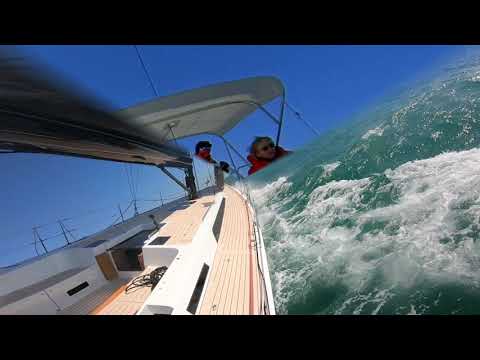 Hasta la vista! First sailing in 2021. Solaris 47 Double Handed.