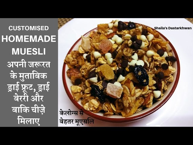 Video Pronunciation of Muesli in English