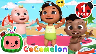 Summer Sprinkler Dance Party  MORE CoComelon Nursery Rhymes  Kids Songs