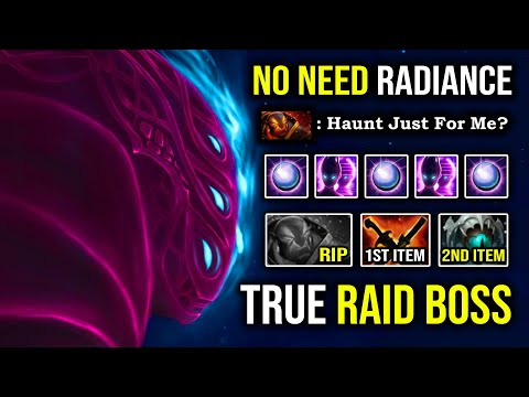 NO NEED RADIANCE Amazing Right Click Spectre Deleted Everyone with Global Haunt DotA 2