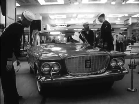 Thumbnail for 1959 4th International Auto Show opens in New York by Limousine, Motorcycle, United States, Simca, Moskvich, Car