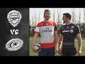 ARSENAL stars take on Saracens! - YouTube